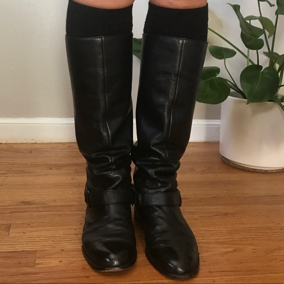 Coach Leather Riding Boots - Picture 4 of 8